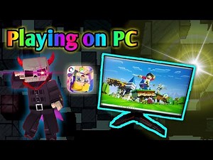 Playing on PC!? But so hard…😭 - Bed wars [BlockmanGo] [Challenge!!]