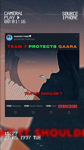 Naruto Punches Sand Anbu to Save Gaara 💥🍥...