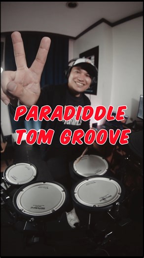 17K views · 248 reactions | Paradiddle + DOuble Paradidle (Tom Groove) #Roland #RolandEdrums #LuisDrumStudio #DrumLesson @rimshotph Rimshot Drumsticks | Drum Teacher Manila | Facebook