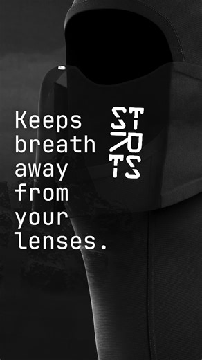 COLDFRONT™ Anti-Fog Technology optimizes airflow instead of relying on ineffective goggle technology. Our unique dual-layer overlapping design creates a micro-atmosphere within your mask, ventilating airflow down and away from your goggles to ensure absolutely zero fog. See the difference. STRATUS — Rise Above | Stratus
