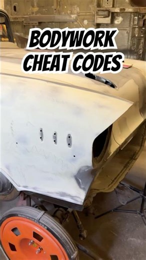 Bodywork Cheat Codes #bodyfiller #bodywork #carrestoration