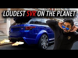 THE LOUDEST RANGE ROVER SPORT SVR ON THE PLANET