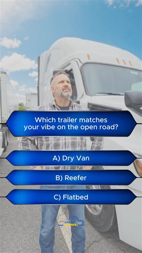 Which trailer matches YOUR vibe? Smooth and steady, cool under pressure, or big and bold? No matter your style, Cargo Runner Co. has a seat for you! Apply today and hit the road your way. 📞 630 286 9745 ext. 4 | Cargo Runner Co