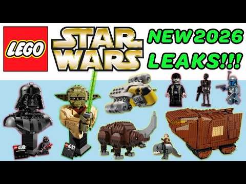 CRAZY LEGO STAR WARS 2026 LEAKS!!! SANDCRAWLER, IMPERIAL WARLORD, RAZOR CREST, AND MORE!!!