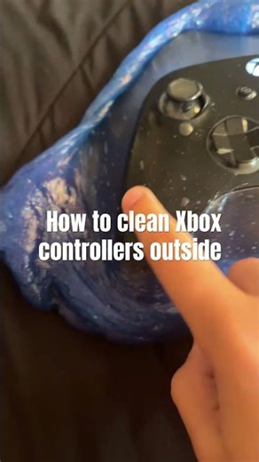 How to clean the outside of the Xbox controllers