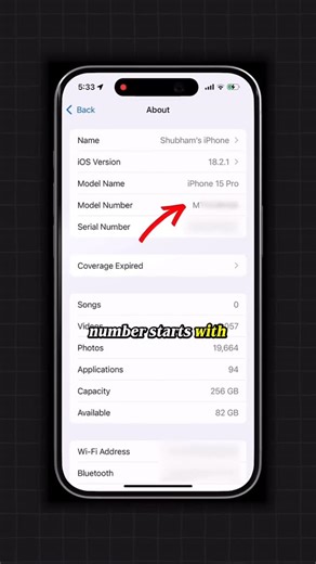 Shinde Tanmay on Instagram: "Buying an iPhone? 🚨 Check this ONE setting before paying a single rupee. This small detail can save you from getting scammed while buying a new or refurbished iPhone. Save this reel now you’ll need it later. Share it with anyone planning to buy an iPhone 📱 (iPhone buying tips, iPhone scam check, iPhone model number meaning, refurbished iPhone check, used iPhone buying guide, iPhone settings trick, iPhone verification, iPhone resale tips, iPhone About section, Apple