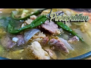 PINAPAITAN No Bile Recipe by Chafetearia | Vlog #22