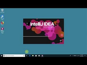 Install Free intelliJ Java IDE Window10 - Code/Run hello world
