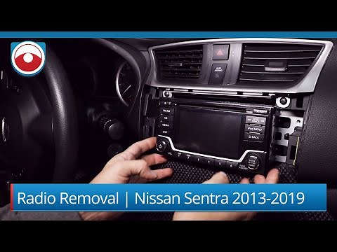 Nissan Sentra 2013 - 2019 | Radio Removal