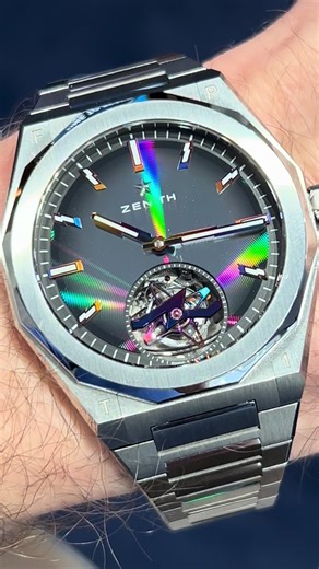 Zenith Defy Tourbillon Felipe Pantone #zenith #hautehorlogerie #tourbillon