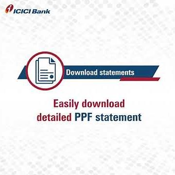 How to manage PPF (Public Provident Fund) account online using ICICI Bank Internet Banking?