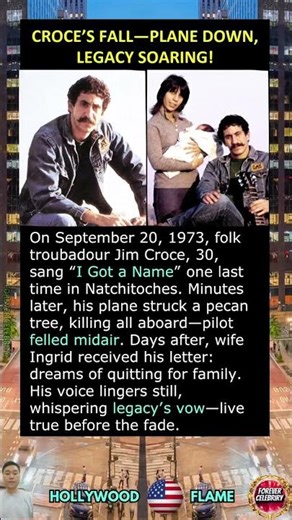 Croce’s fall—plane down, legacy soaring!