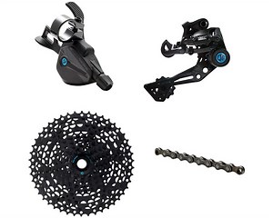Box Three Prime 9 Groupset (9 Speed) (Wide Cage) (Multi Shift) (11-46T)