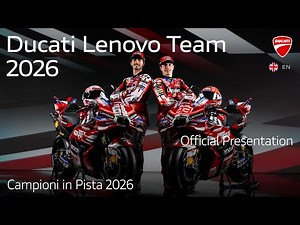 LIVE ENG - Campioni in Pista 2026 | Ducati Lenovo Team MotoGP™ Unveil from Madonna di Campiglio