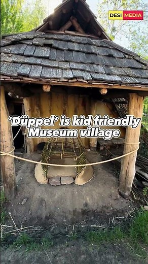 1000 years old preserved German village near Berlin - Museumsdorf Düppel