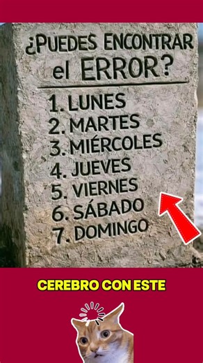 NADIE encuentra el ERROR en este ACERTIJO #shortvideo #acertijos #adivinanza #shorts #viral #wow