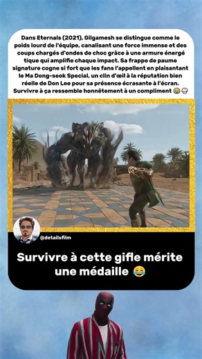 Le coup signature de Gilgamesh a un surnom génial 🥋 | Eternals (2021)