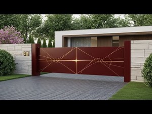 100 Royal Maroon & Gold Gate Designs 2026 | Premium Home Entrance Inspiration