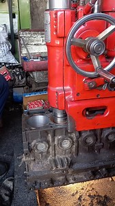 Working on Cylinder boring machine🧑‍🔧 Follow and share this for Daily mechanic videos #reels #mechanic #automotive #automobile #mechanical #engine | MD Mohsin Hasan Munna