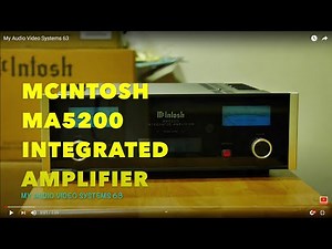 McIntosh MA-5200 Integrated Amplifier #a63