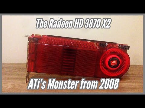 The Radeon HD 3870 X2: ATI's Dual GPU Beast from 2008