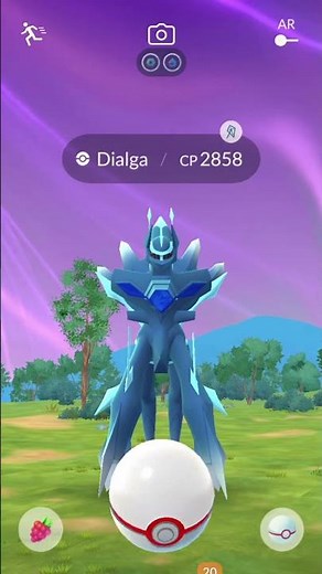 Origin form Dialga in 5* raid battle!