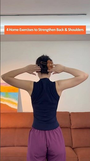 4 Home Exercises to Open Shoulders, Lift Your Back & Eliminate Rounded Posture