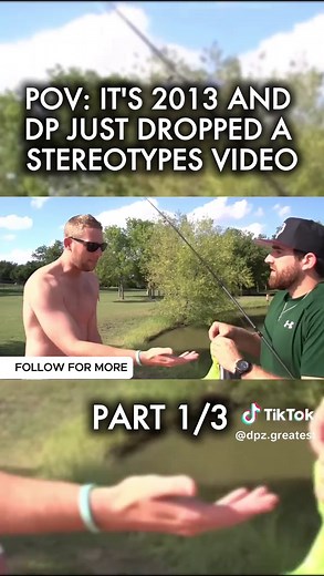 Fishing Stereotypes Part 1 #dudeperfect #fyp #viral #stereotypes | dude perfect stereotypes