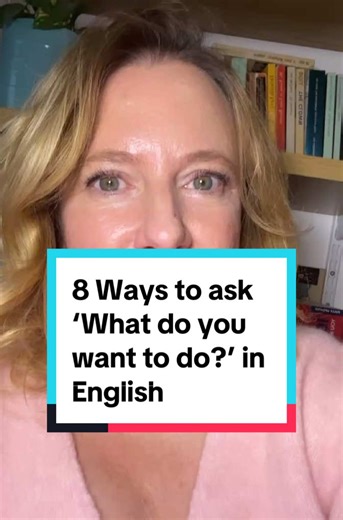 Want to sound more natural in English? It’s the weekend and you’re with a friend and you’re not sure what you want to get up to. Here are 8 ways to ask them what they’d like to do! 👇 1️⃣ What do you fancy doing? 🤔 2️⃣ What are you in the mood for? 🎭 3️⃣ What do you feel like doing? 🌟 4️⃣ What shall we get up to? 🎉 5️⃣ Any ideas on what you’d like to do? 💡 6️⃣ Is there anything special you’d like to do? 🏖️ 7️⃣ How would you like to spend today? ⏳ 8️⃣ Is there anything you have in mind to d