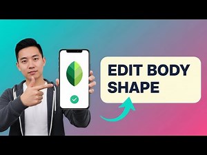 How to EDIT BODY SHAPE in SNAPSEED (Step by Step)