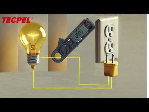 How to Measure AC Frequency and Voltage Using Clamp Meters Tecpel Professional Test Equipment Guide