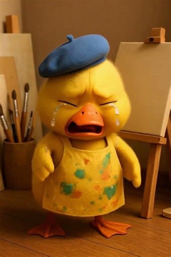 cute duck crying! 😢😢😢😢😢