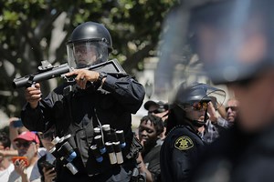 At least 115 people suffered head injuries from rubber bullets this summer: study