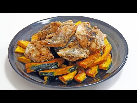 Japanese Deep-Fried Fish and Pumpkin | Mother's Easy Recipes