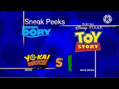 Sneak Peeks Menú Template