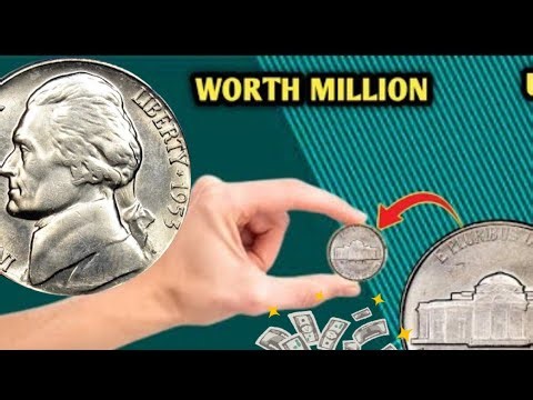1953 USA Five-Cent Coin Value & History | Jefferson Nickel Worth Money?