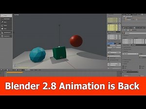 Blender 2.8 Features : Animation