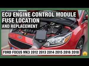 Fix ECU Power Issues! Ford Focus MK3 Engine Control Module Fuse DIY Guide