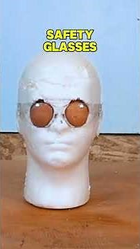 Safety Glasses vs. Nail Gun