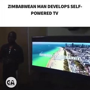 1K views · 36 reactions | Zimbabwean inventor Maxwell Chikumbutso develops a radio-frequency powered television. This television sets are completely wireless and without a power cable. Radio waves similar to WiFi and Bluetooth. . . . > CheckoutAfrica.com <| #Africa #African #EverythingAfrica #Africandevelopment #Zimbabwe #Africanpeople #Africanstyle #Checkoutafrica | CheckOut Africa | Facebook