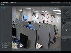 New WebUI PTZ Preset Setup