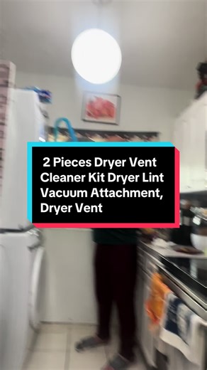 2 Pieces Dryer Vent Cleaner Kit for Effective Lint Removal