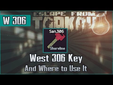 West Wing 306 Key and Use Location - Shoreline - Escape from Tarkov Key Guide