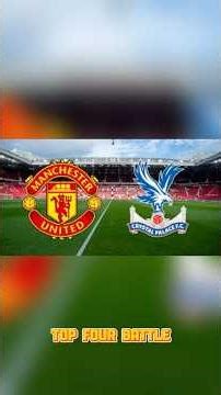 AI Predicts Man Utd vs Crystal Palace Result! 🔴🦅 | 60-Second Match Forecast #manutd #football