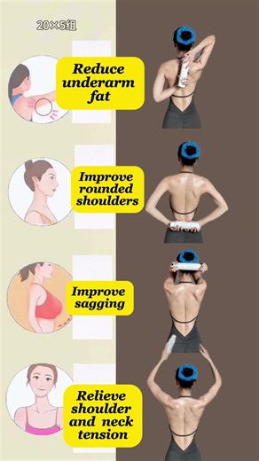 At-Home Back Shaping: Beginner Girls’ Must-Try Routine! #exercise #abs#sports