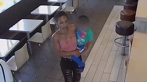 133K views · 1K reactions | DISTURBING: This shocking video shows a woman try to kidnap a 4-year-old boy at McDonald's. Police are still looking for the woman. wfla.com/2005922709 | WFLA News Channel 8 | Facebook