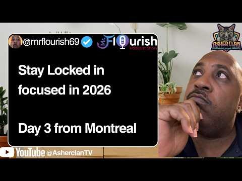 Stay locked in for 2026 Day 3 in Montreal for big business meetings #montreal #asherclantv #focus