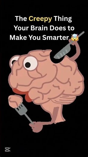 This hidden brain process will blow your mind 🤯 #sciencefacts #shorts #brain