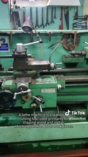 Lathe Machine Operations in Marine Engineering