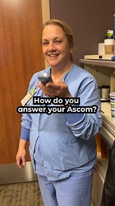 Every nurse has their own style. Listen to the caring personalities shine through. P.S. Ascom is the communication tool many hospitals use to make sure nurses can respond to patients and emergencies fast. #nurse #ascom #greeting | SSM Health Jobs